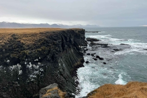 Passeio privado de um dia pela Península de Snaefellsness, Islândia