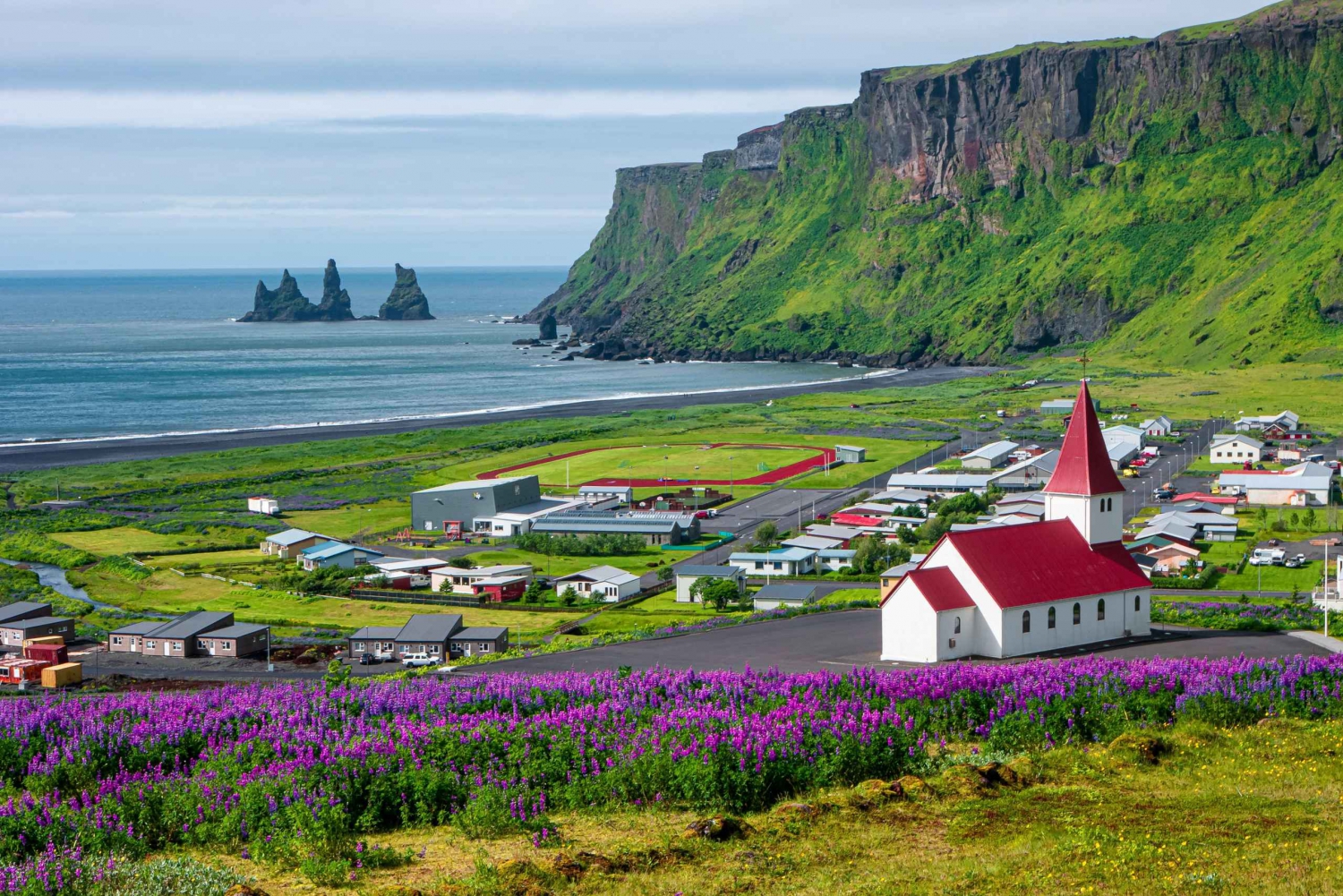 Mellomlanding på Island: Tur til sørkysten