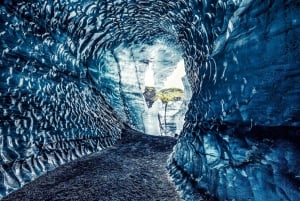 Costa sul e caverna de gelo Katla saindo de Reykjavik e Vik