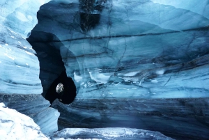 Costa meridionale e grotta di ghiaccio di Katla da Reykjavik e Vik
