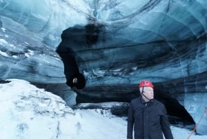 Côte sud et grotte de glace de Katla depuis Reykjavik et Vik