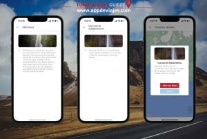 Zuidkust van IJsland zelf rijden app met audiogids