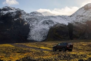 Privat tur med superjeep i Þórsmörk