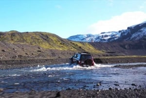 Privat tur med superjeep i Þórsmörk