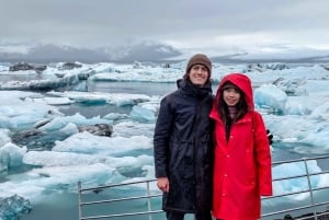 Tour privato 'Gemme glaciali': costa sud e spiaggia di diamanti