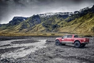 Þórsmörk (Thorsmork-Tal), privater Super-Jeep