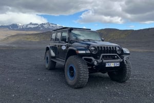 Þórsmörk (Thorsmork-Tal), privater Super-Jeep