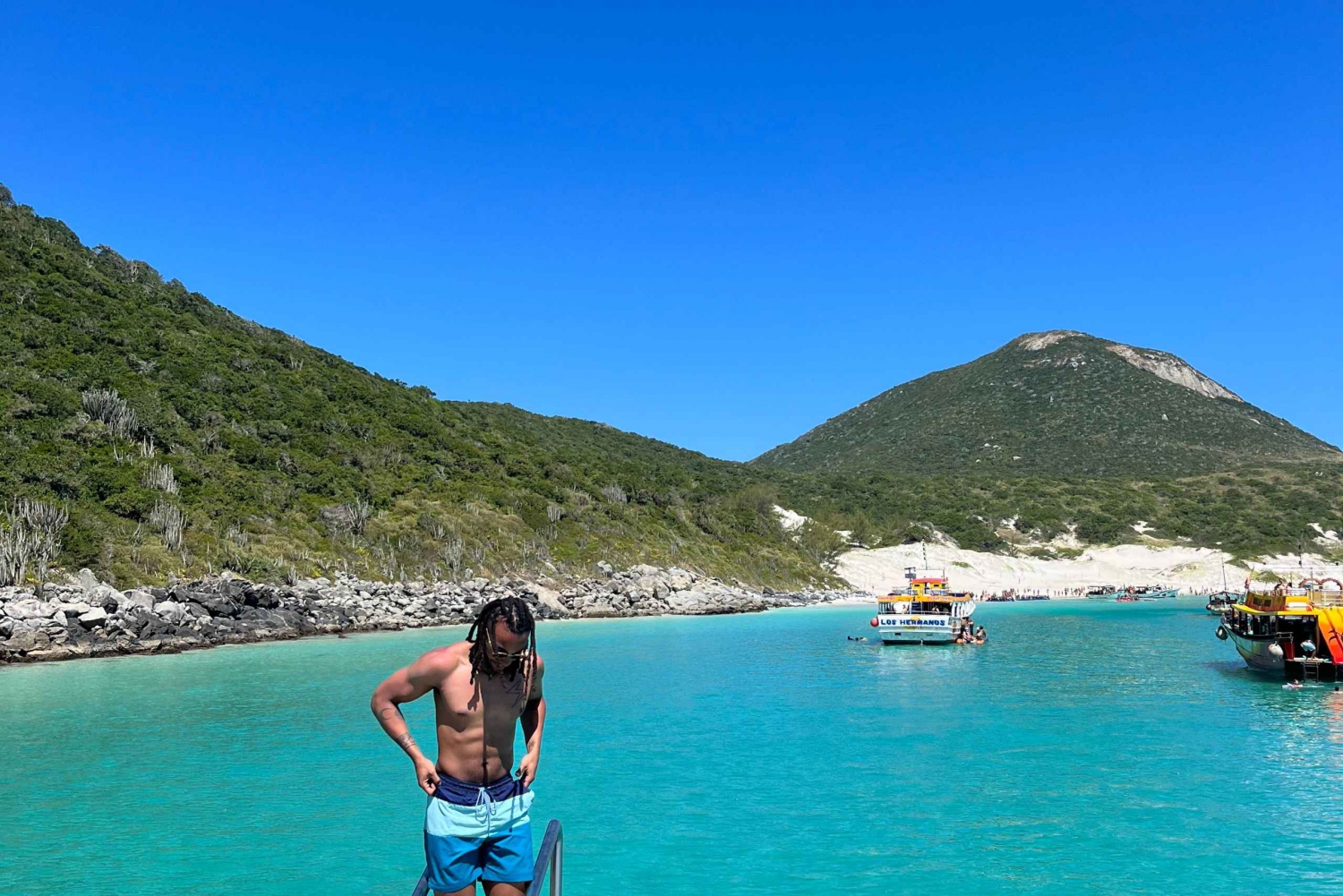 Arraial do Cabo: Boat Trip with Waterslide