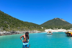 Arraial do Cabo: Boat Trip with Waterslide