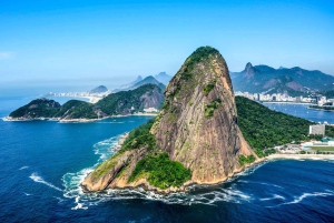 Climbing the Via Ferrata on Sugarloaf Mountain, the largest in Brazil