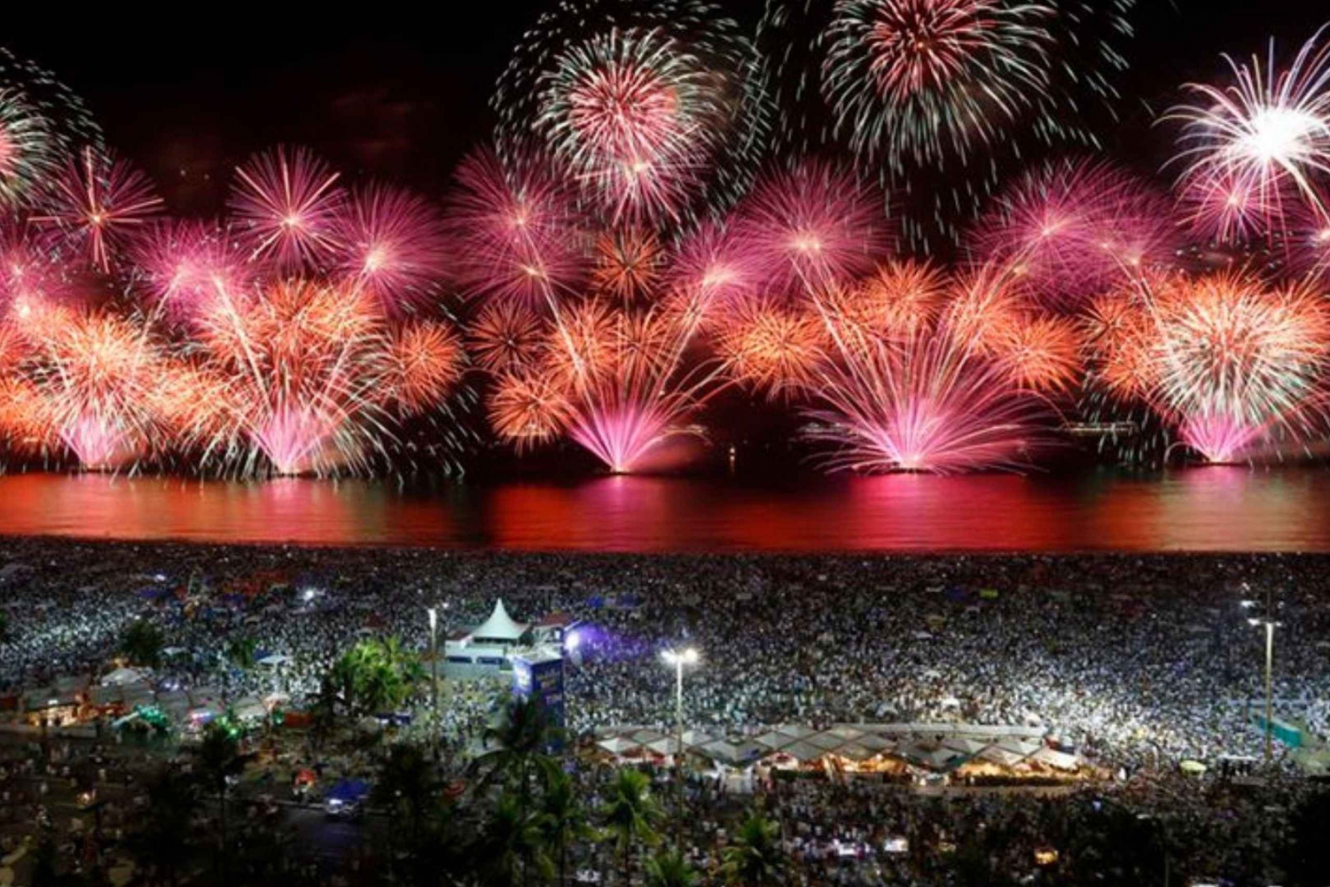 Copacabana Beach: New Year's Eve Party, Buffet and Open Bar