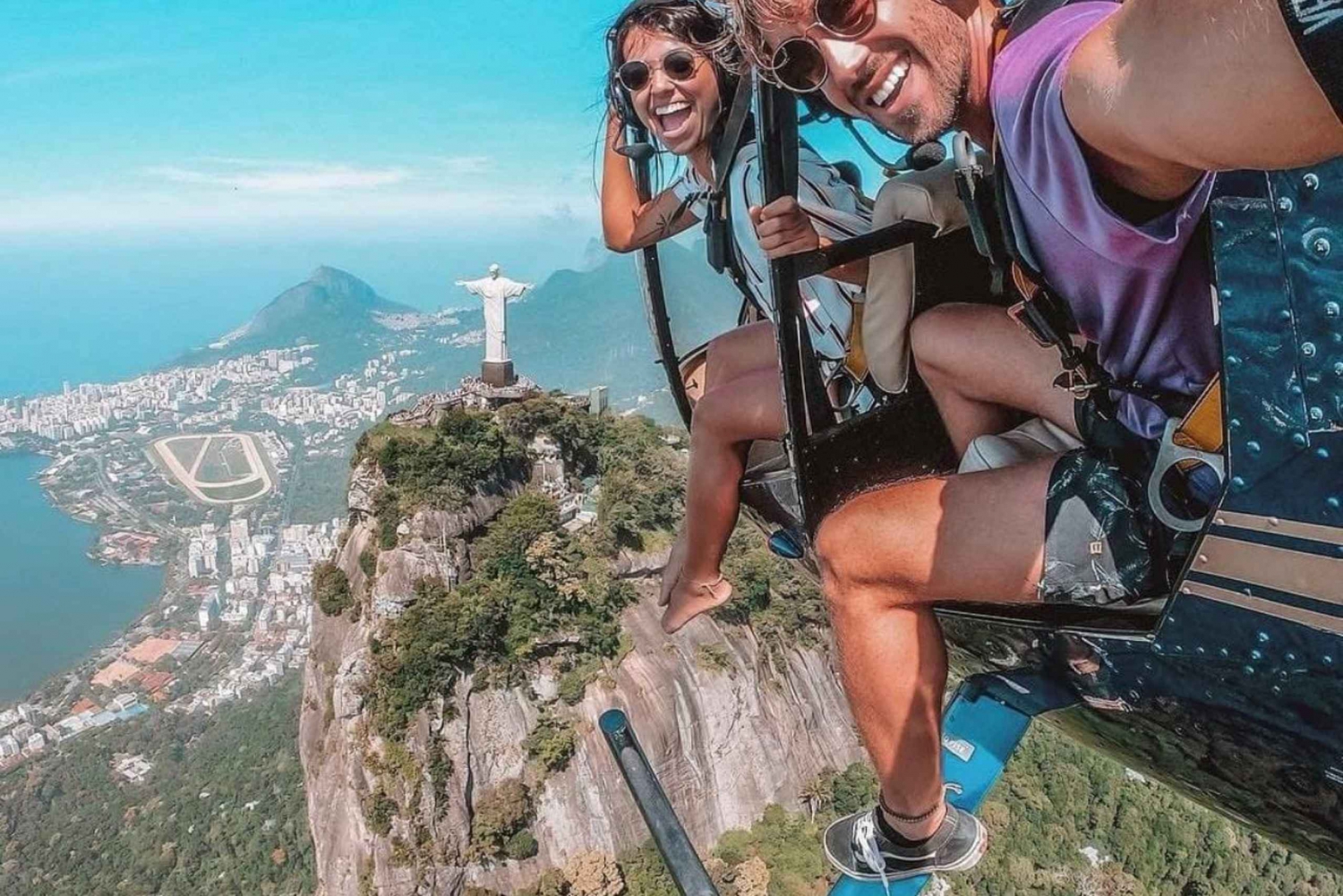 Explore Rio de Janeiro on a breathtaking helicopter ride!