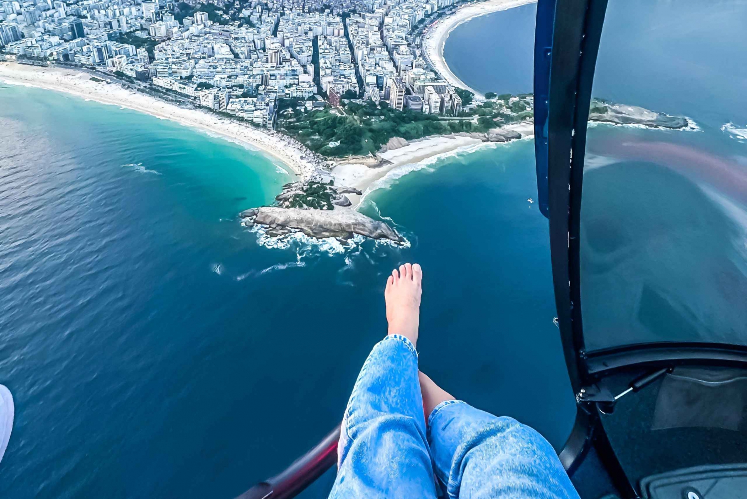 Rio de Janeiro: Christ the Redeemer DoorsOff Helicopter Tour