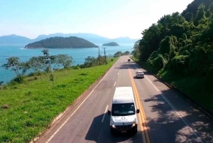 From Vila do Abraão: Shared Transfer to Barra da Tijuca