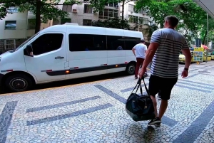 From Vila do Abraão: Shared Transfer to Barra da Tijuca