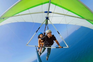 Hang gliding flight in Rio de Janeiro