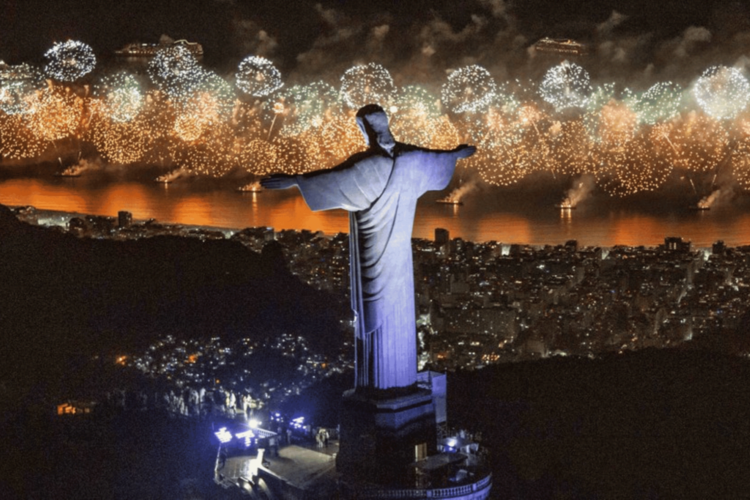 New Year 2025 at Copacabana Beach