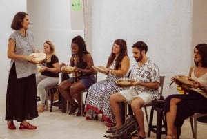 Pandeiro class in downtown Rio de Janeiro