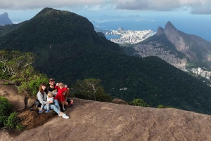 Pedra Bonita easy climb for all. Guide with a prof camera.