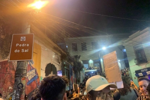 Pedra do Sal: Live Samba Night with Local Guide & Drink