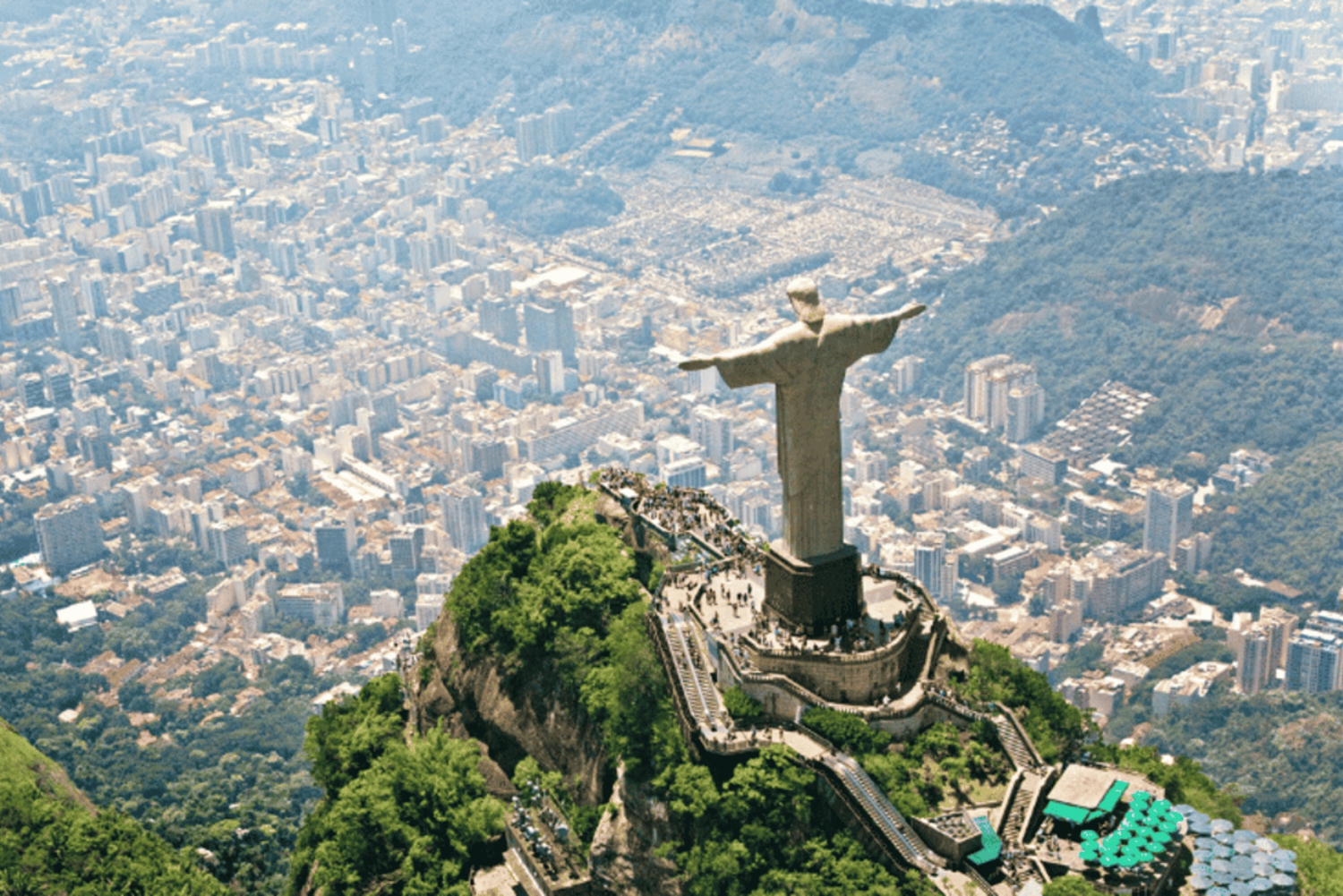 Rio de Janeiro: Christ the Redeemer, Sugar Loaf, and Lunch