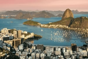 Rio de Janeiro: Christ the Redeemer, Sugar Loaf, and Lunch