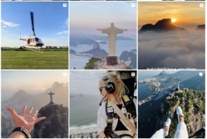 Rio de Janeiro: Doors-off 30-min helicopter tour