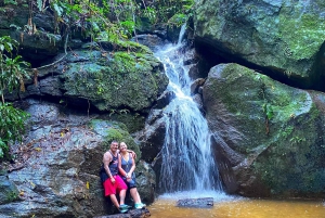 Rio de Janeiro: Floresta da Tijuca, cachoeiras e gruta.