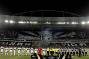 Rio de Janeiro: Football Game Ticket with Guide and a Drink