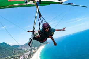 Rio de Janeiro: Hang Gliding or Paragliding Flight