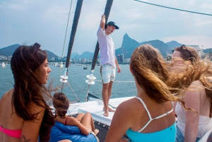 Rio de Janeiro: 3 hours Shared Catamaran Sailing Tour