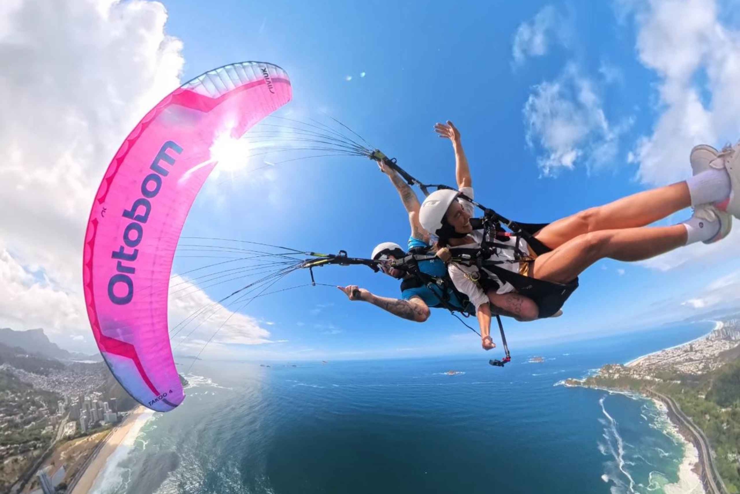 Rio de Janeiro: paragliding