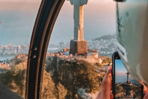 Rio De Janeiro : Private Helicopter Tour Christ the Redeemer