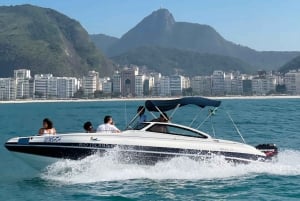 Rio de Janeiro: SpeedBoat Tour - Beach Tour with Beer