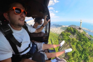 Rio de Janeiro: Tandem skydiving with Christ the Redeemer