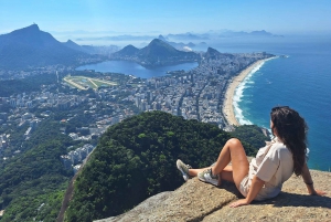 Rio de Janeiro: Two brothers Hike in Vidigal-Sunrise or Day