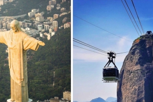 Rio: Sugarloaf Cable Car and Corcovado Train Tickets