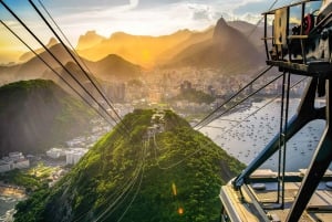 Rio: Sugarloaf Cable Car and Corcovado Train Tickets