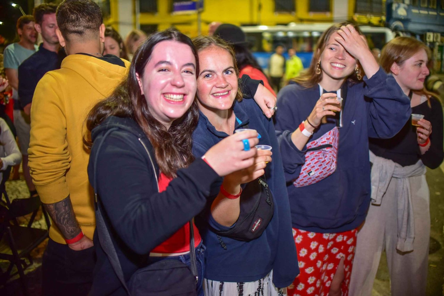 Rio: Lapa Pub Crawl with Live Samba, Shots, & Drinking Game