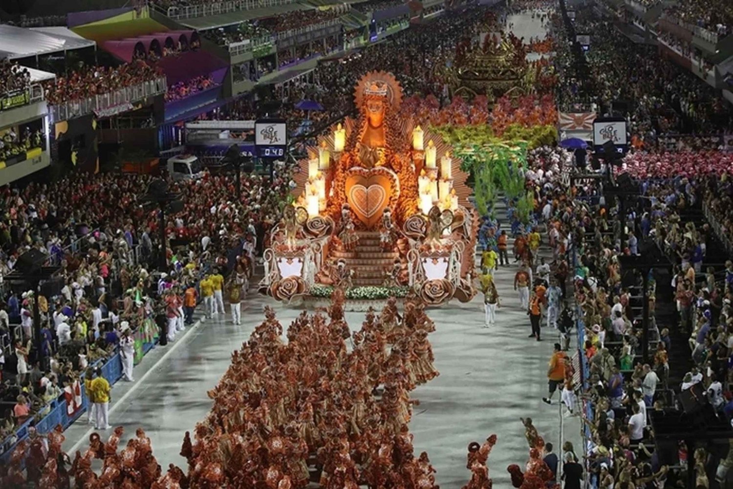 Rio: Premium Carnival Seating with Food, Drinks, & Transfers