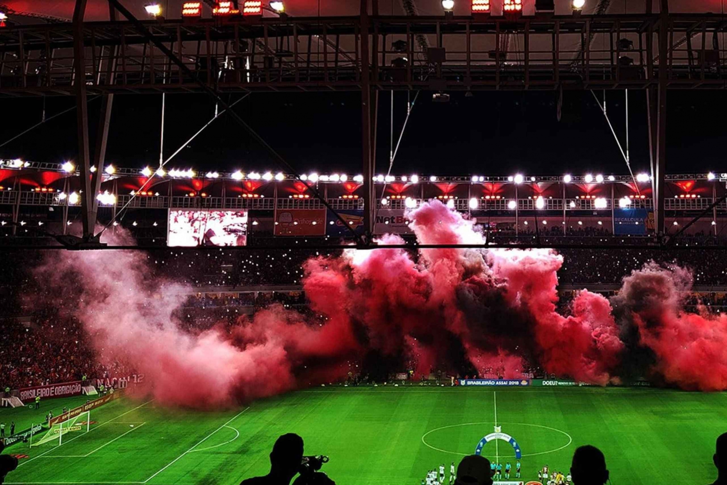 Soccer match at maracanã stadium with tickets, meat & drink