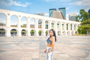 Stylish photos in Rio de Janeiro Lapa
