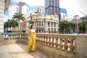 Stylish photos in Rio de Janeiro Lapa