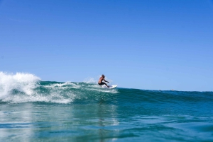 Surf lessons: in Arpoador in Ipanema.