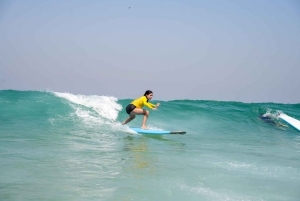Surf lessons: in Arpoador in Ipanema.