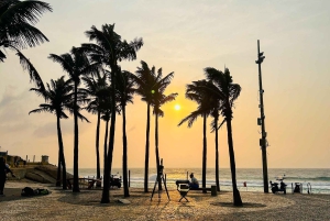 Surf lessons: in Arpoador in Ipanema.