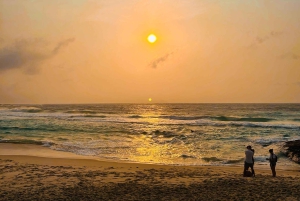 Surf lessons: in Arpoador in Ipanema.