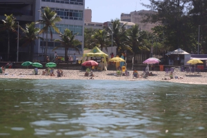 Surf lessons: in Arpoador in Ipanema.