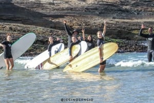 Surf lessons with local instructors in Copacabana/ipanema!