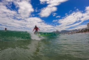 Surf lessons with local instructors in Copacabana/ipanema!